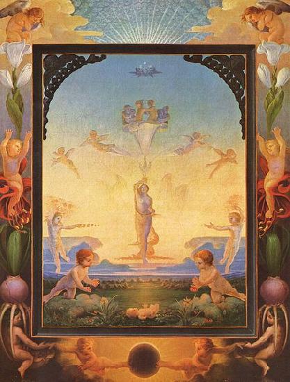 Philipp Otto Runge Morning oil painting picture